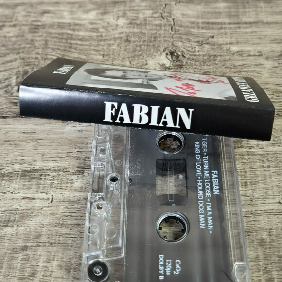 Fabian Forte Greatest Hits Signed Cassette Tape Vintage 1982 Collectible - Picture 5 of 10
